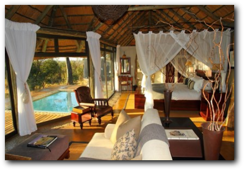 Luxury safari loges