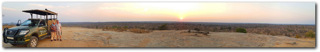 Kruger National Park granite outcrop landscape