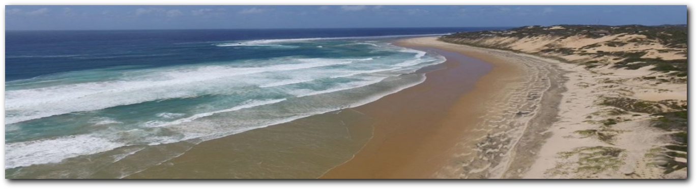 Mozambique, Paindane beach, Indian Ocean