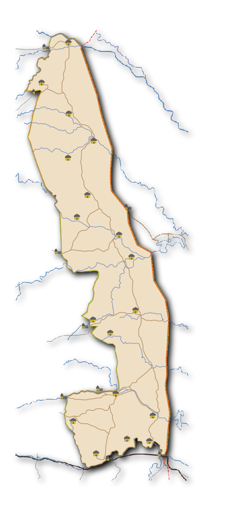 Kruger National Park map
